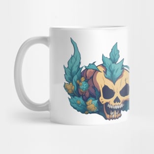 Skull Floral Mug